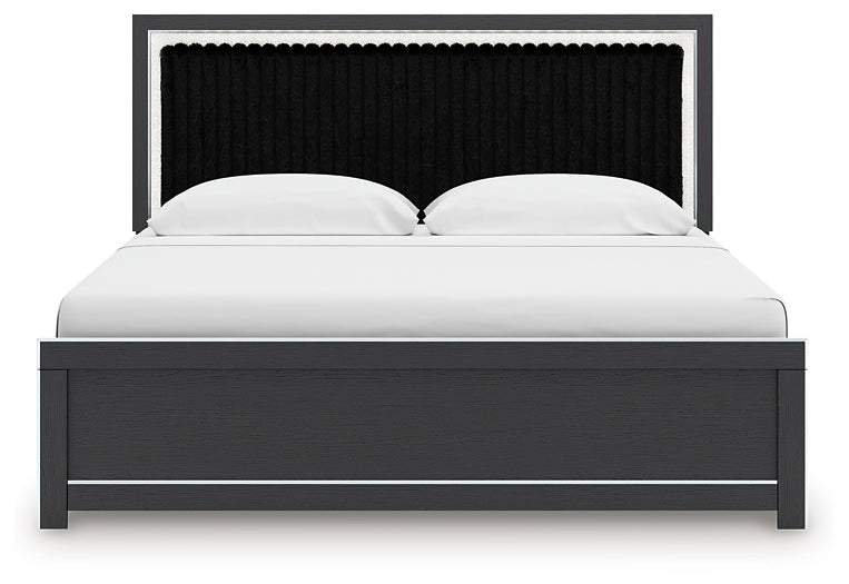 Zuraleus King Upholstered Platform Bed