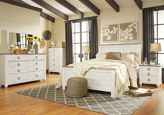 Ashley Express - Willowton Two Drawer Night Stand