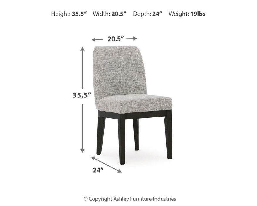 Ashley Express - Burkhaus Dining UPH Side Chair (2/CN)