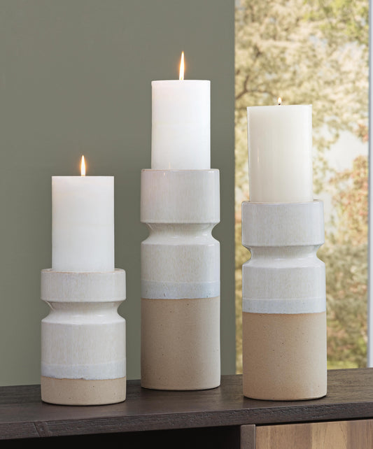 Ashley Express - Hurston Candle Holder Set (3/CN)