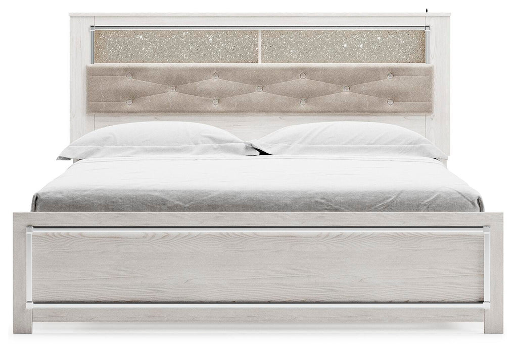 Altyra King Panel Bookcase Bed