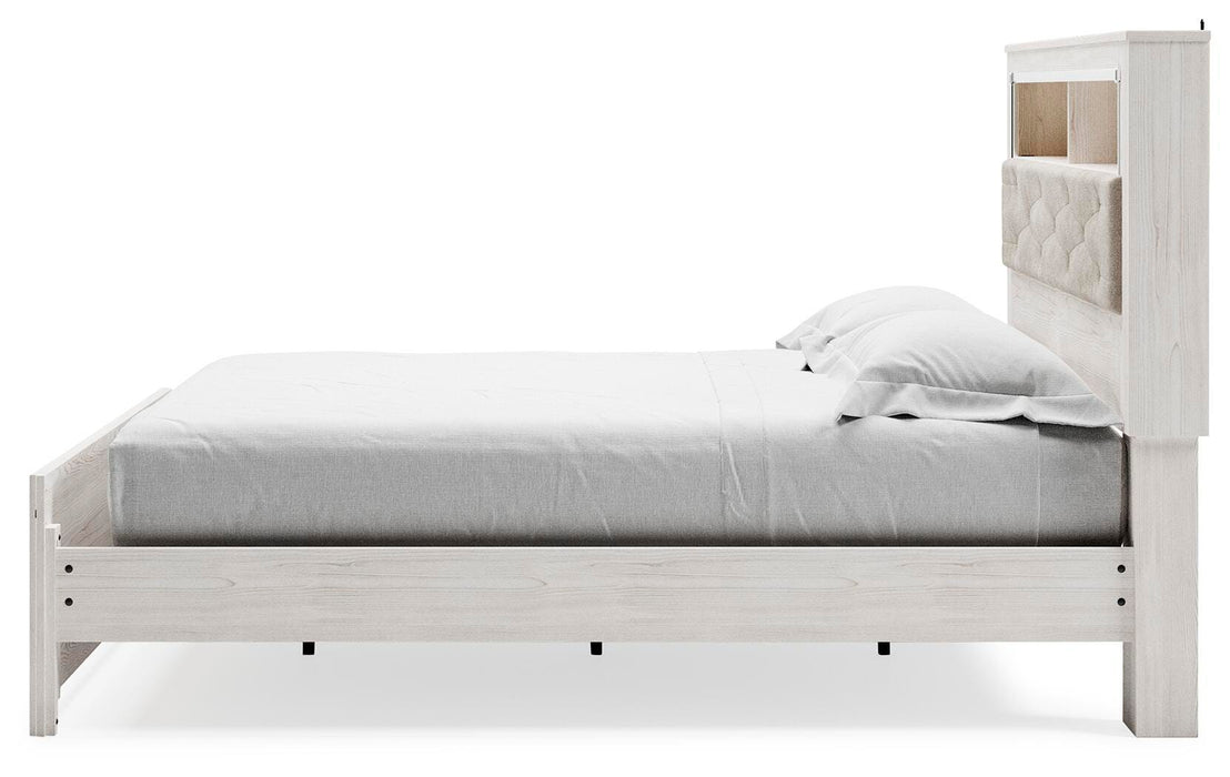Altyra King Panel Bookcase Bed
