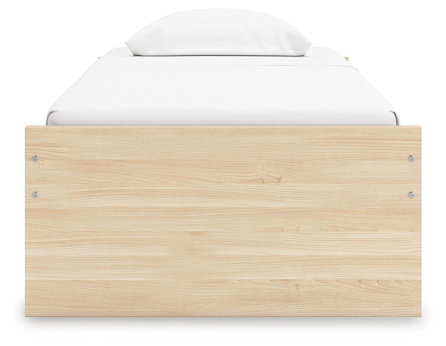 Ashley Express - Onita Twin Platform Bed with 1 Side Storage