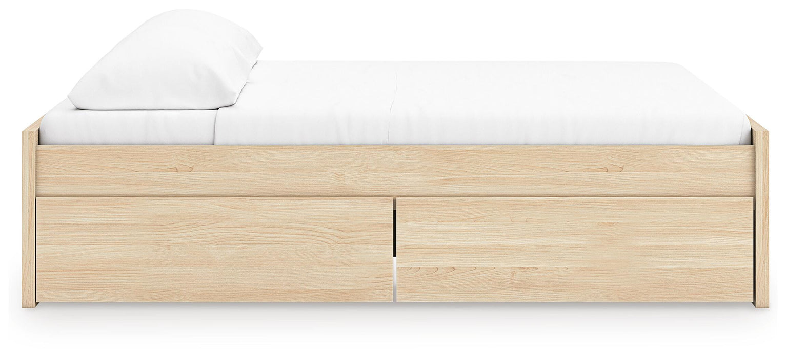 Ashley Express - Onita King Platform Bed with 1 Side Storage