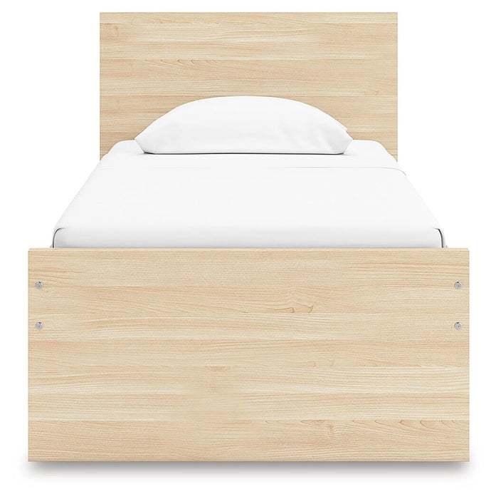 Ashley Express - Onita Twin Panel Platform Bed with 1 Side Storage
