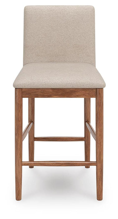 Ashley Express - Isanti Upholstered Barstool (2/CN)