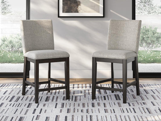 Ashley Express - Neymorton Upholstered Barstool (2/CN)