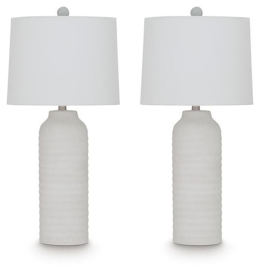 Ashley Express - Vauville Poly Table Lamp (2/CN)