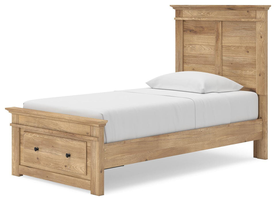 Makidern Twin Panel Storage Bed