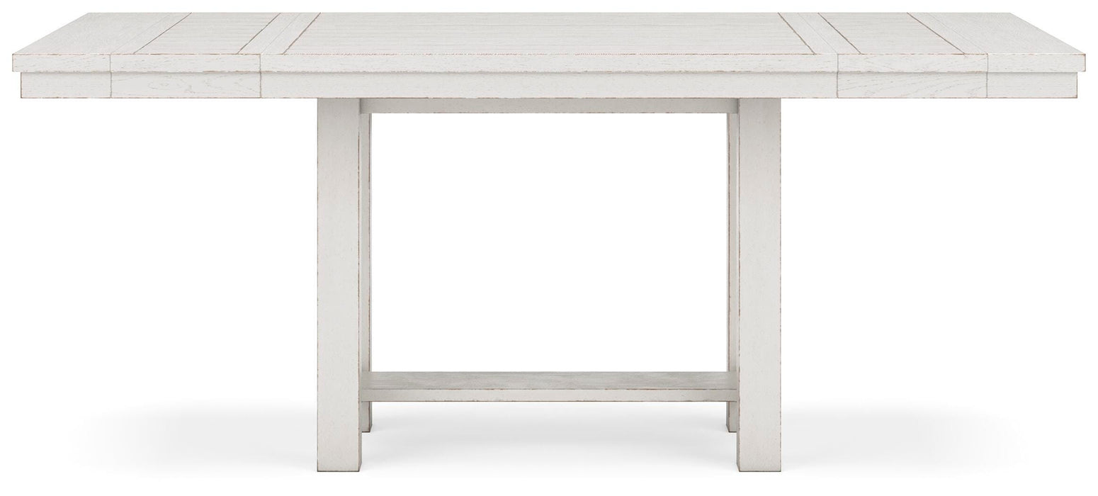 Robbinsdale Counter Height Dining Table and 10 Barstools