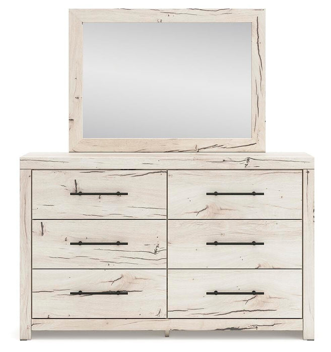 Lawroy Full Panel Headboard, Dresser and Mirror