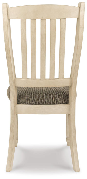 Bolanburg Dining Table and 4 Chairs and Bench with Storage