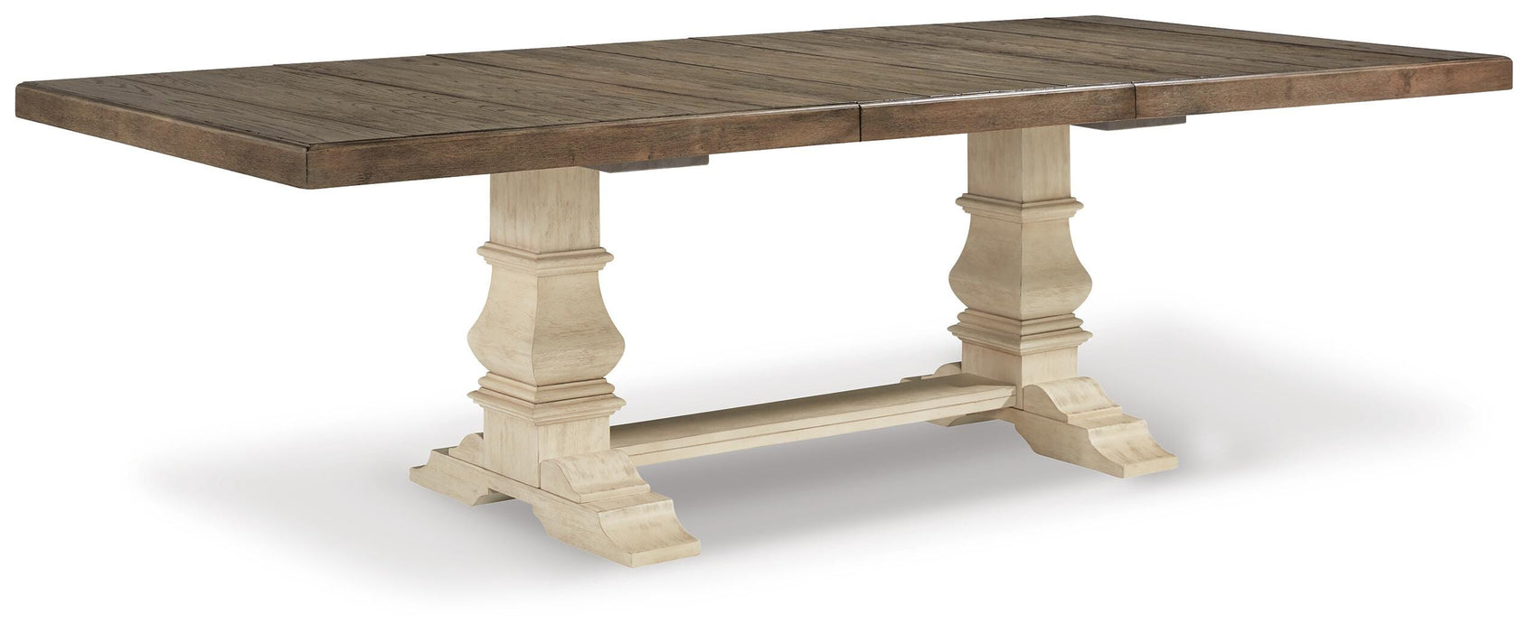Bolanburg Dining Table and 4 Chairs and Bench with Storage
