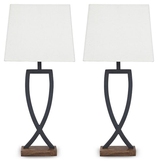 Ashley Express - Makara Metal Table Lamp (2/CN)