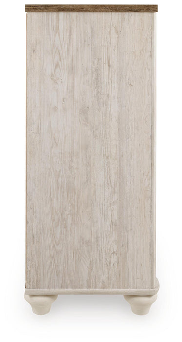 Willowton Six Drawer Dresser