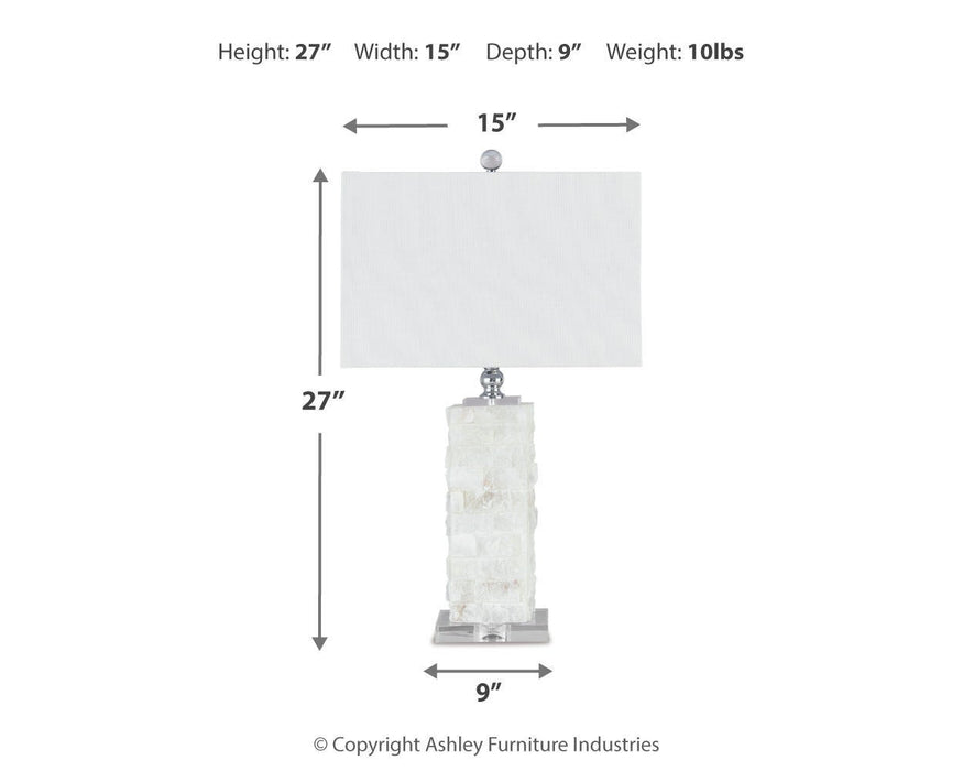 Ashley Express - Malise Alabaster Table Lamp (1/CN)