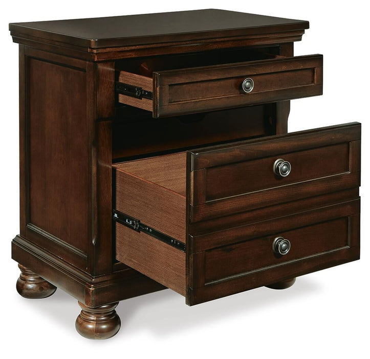 Ashley Express - Porter Two Drawer Night Stand