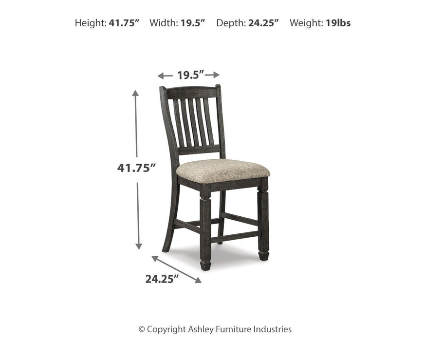 Ashley Express - Tyler Creek Upholstered Barstool (2/CN)