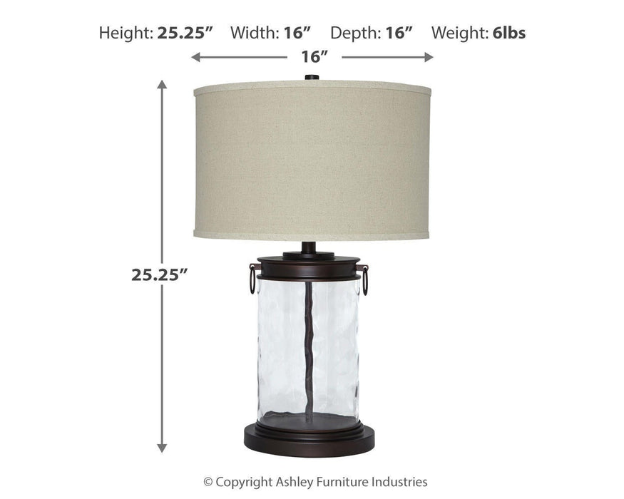 Ashley Express - Tailynn Glass Table Lamp (1/CN)
