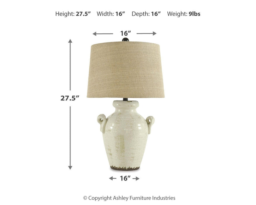 Ashley Express - Emelda Ceramic Table Lamp (1/CN)