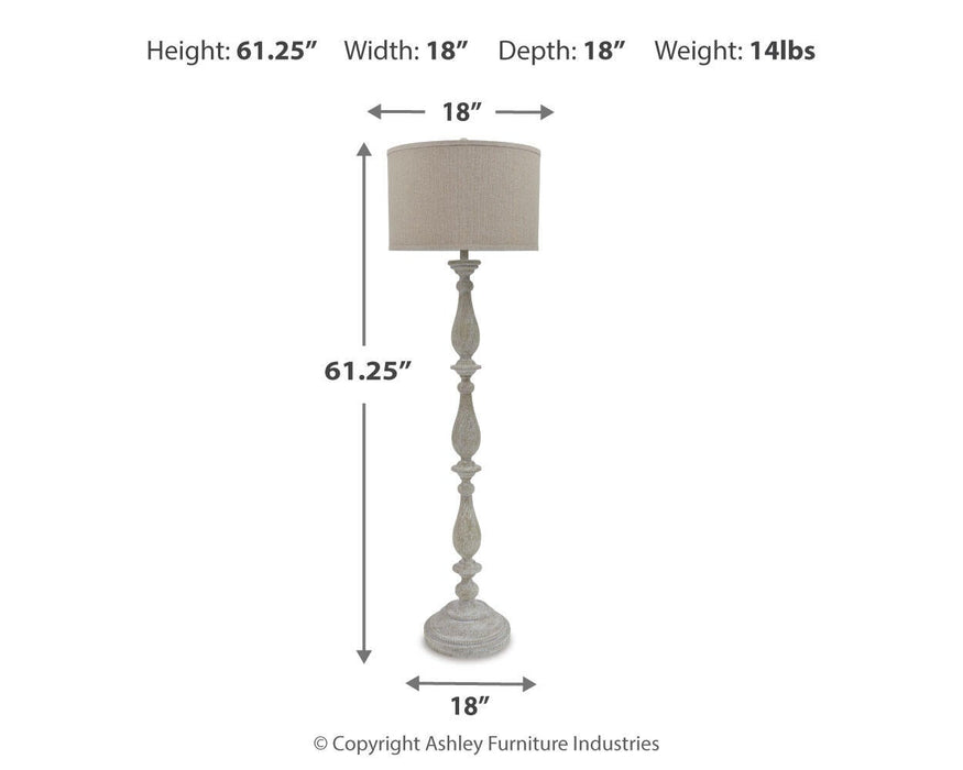 Ashley Express - Bernadate Poly Floor Lamp (1/CN)