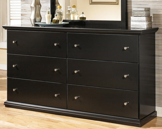 Maribel Six Drawer Dresser