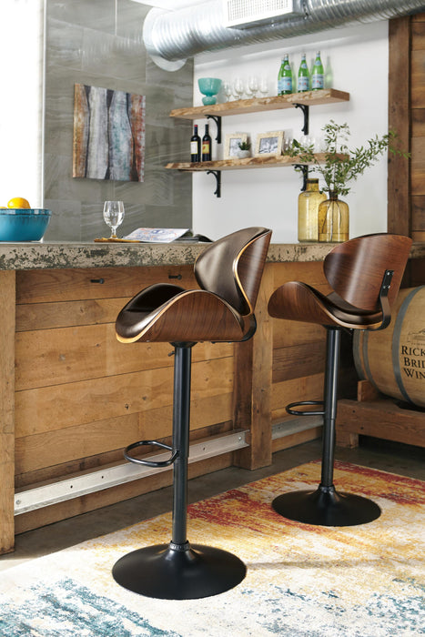 Ashley Express - Bellatier Tall UPH Swivel Barstool(1/CN)