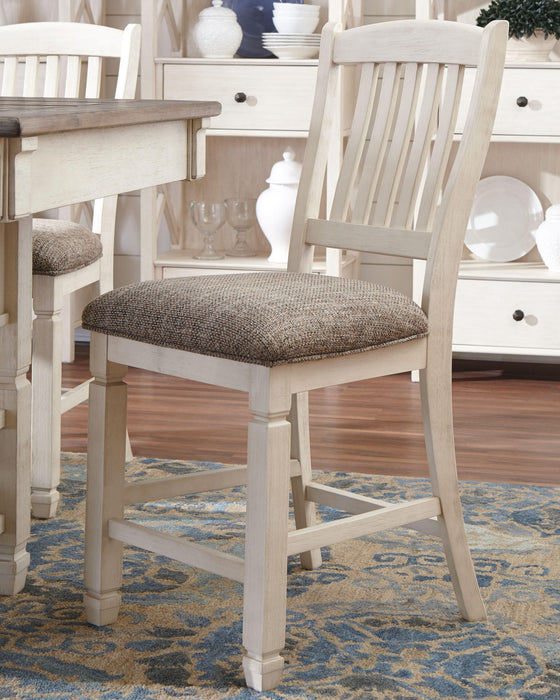 Ashley Express - Bolanburg Upholstered Barstool (2/CN)