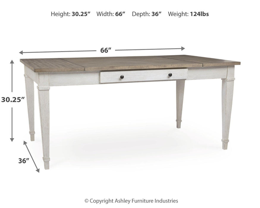Skempton RECT DRM Table w/Storage