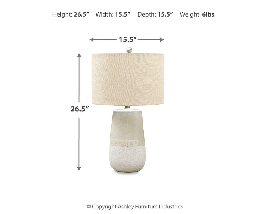 Ashley Express - Shavon Ceramic Table Lamp (1/CN)