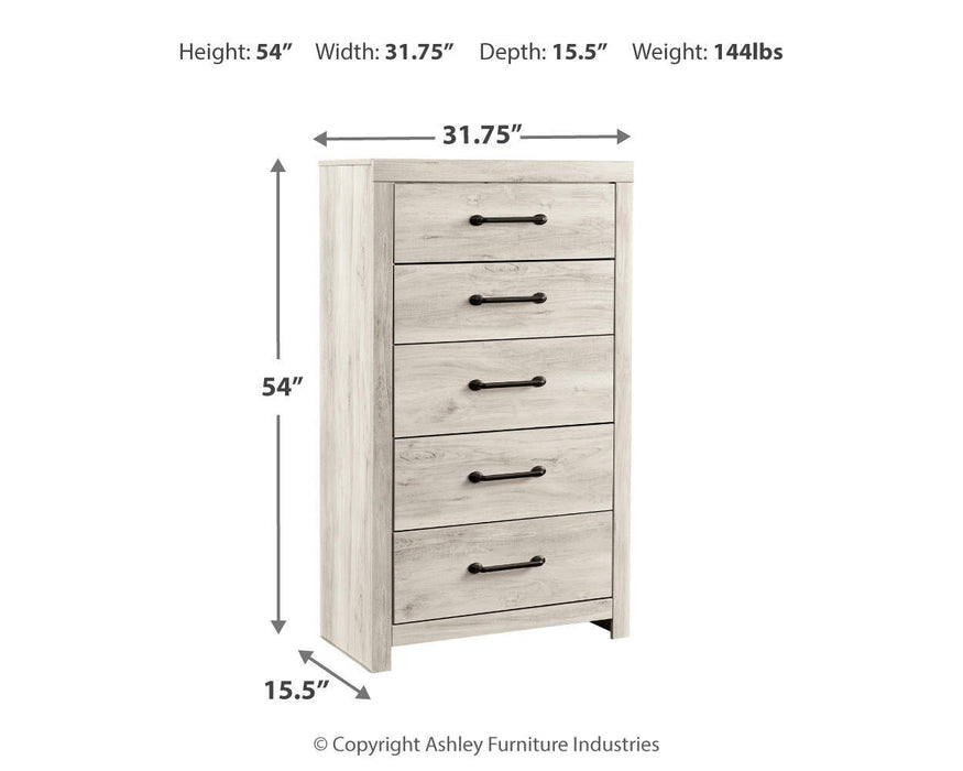 Cambeck Five Drawer Chest
