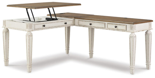 Ashley Express - Realyn 2-Piece Home Office Desk