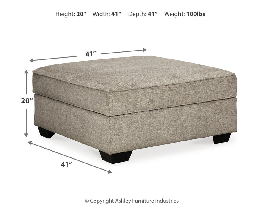 Bovarian Ottoman With Storage