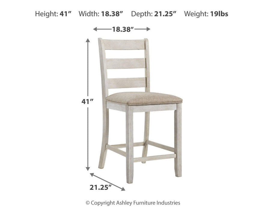 Ashley Express - Skempton Upholstered Barstool (2/CN)