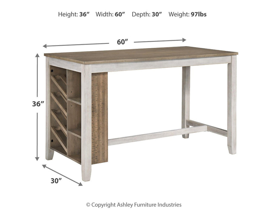 Ashley Express - Skempton RECT Counter Table w/Storage