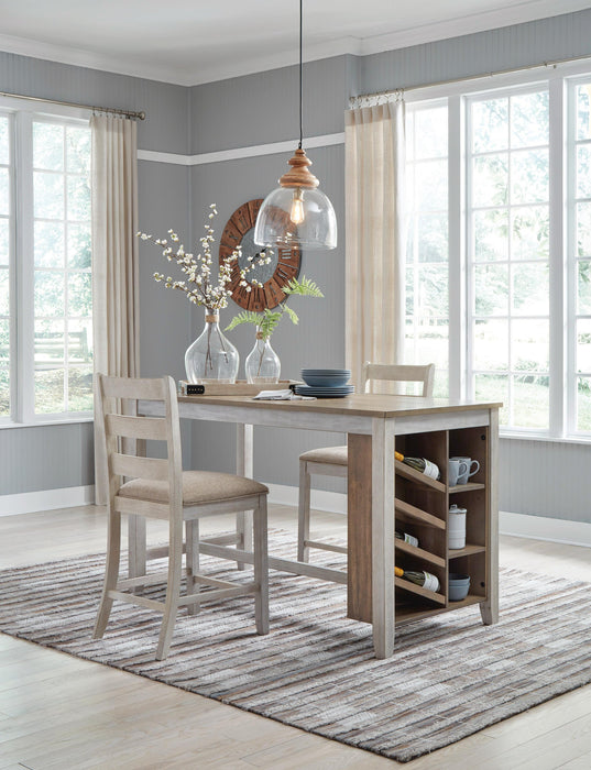 Ashley Express - Skempton RECT Counter Table w/Storage
