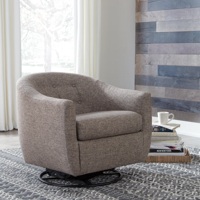 Upshur Swivel Glider Accent Chair