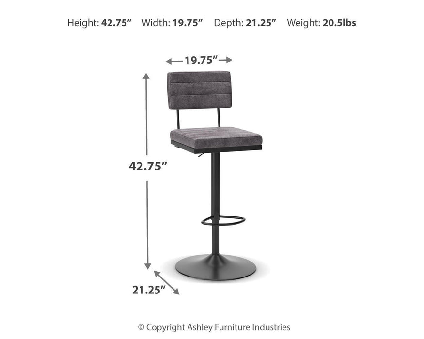 Ashley Express - Strumford Tall Swivel Barstool (2/CN)