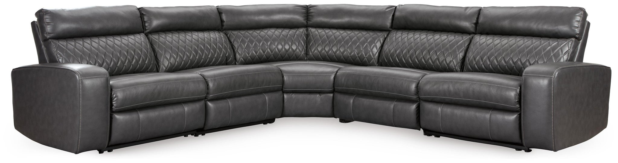 Samperstone 5-Piece Power Reclining Sectional