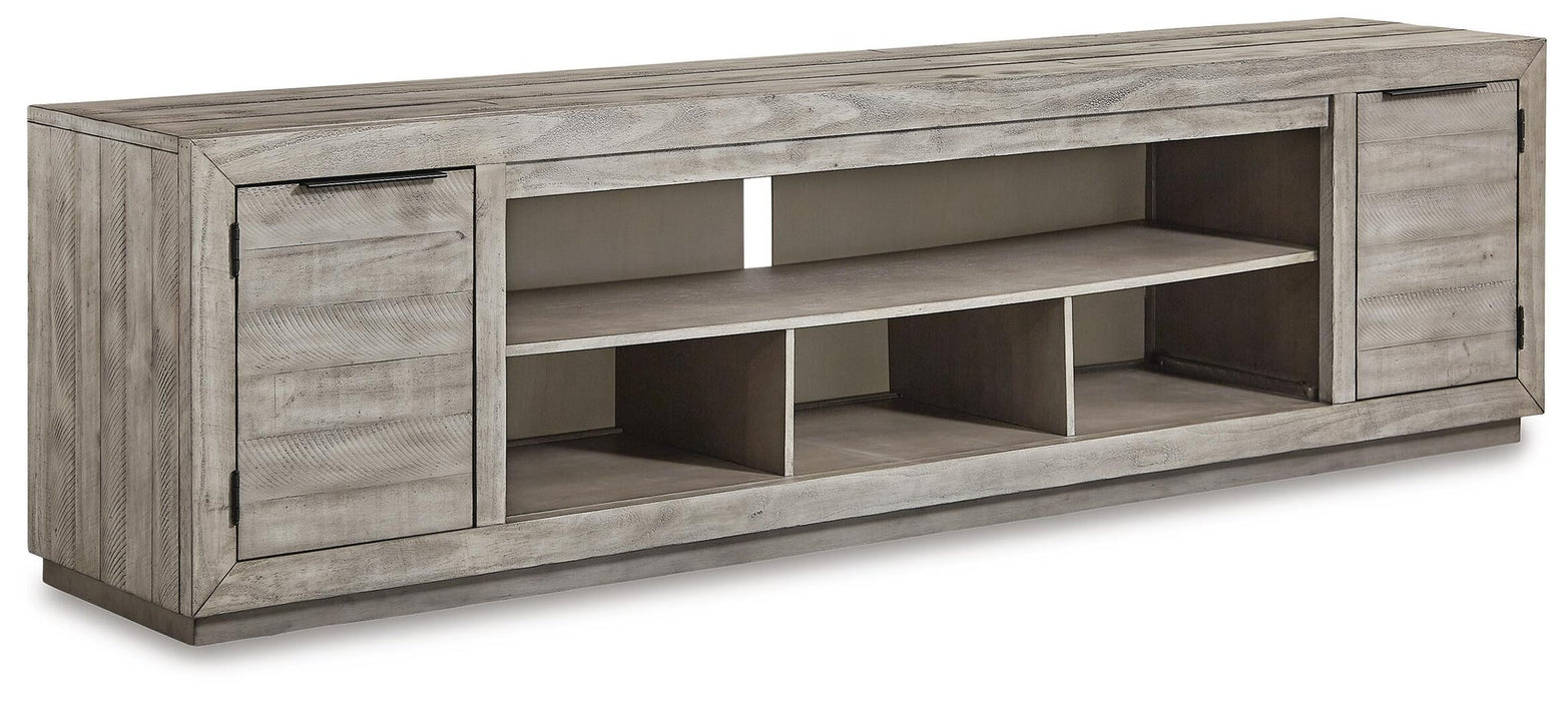 Naydell XL TV Stand w/Fireplace Option