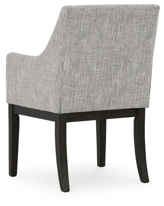 Ashley Express - Burkhaus Dining UPH Arm Chair (2/CN)