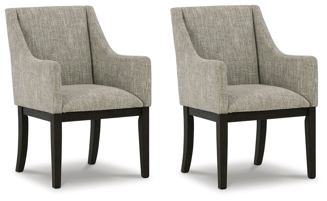 Ashley Express - Burkhaus Dining UPH Arm Chair (2/CN)