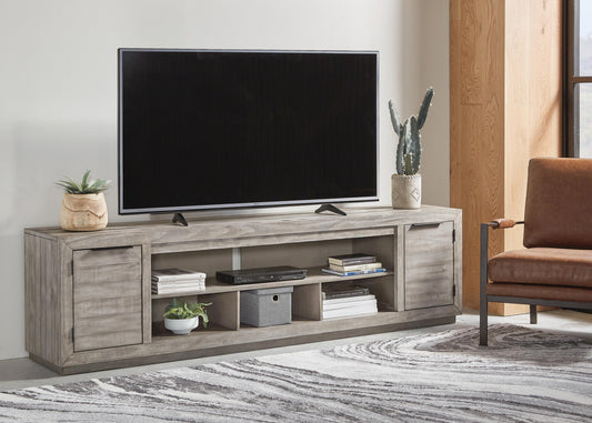 Naydell XL TV Stand w/Fireplace Option