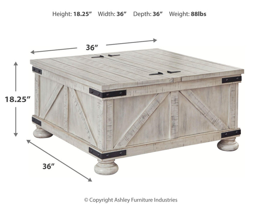 Ashley Express - Carynhurst Cocktail Table with Storage