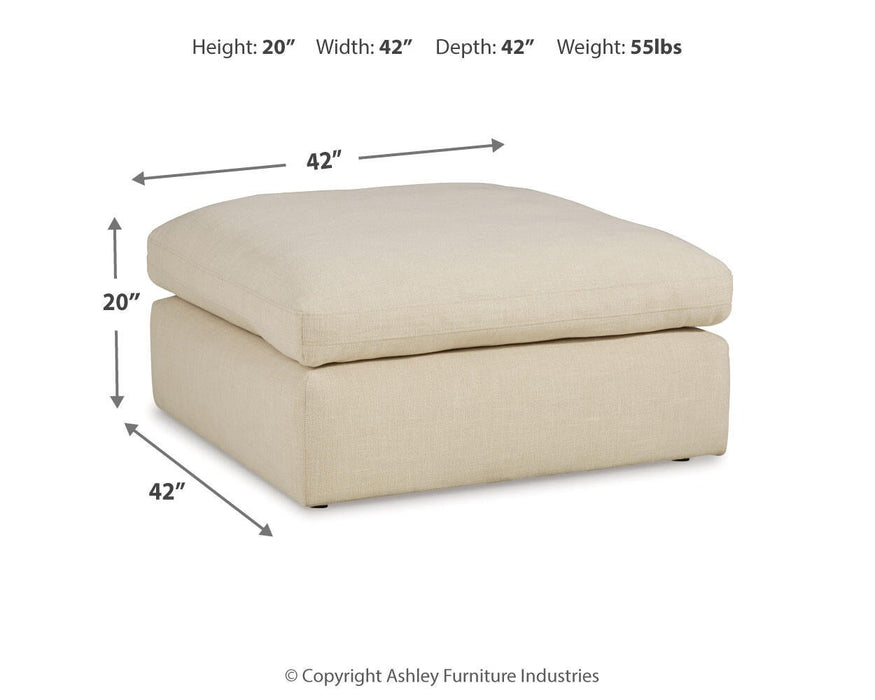 Elyza Oversized Accent Ottoman