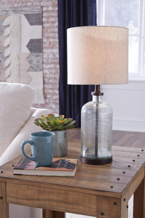 Ashley Express - Bandile Glass Table Lamp (1/CN)