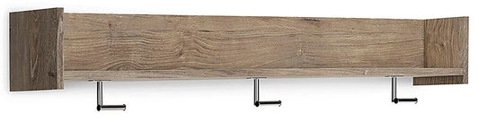 Ashley Express - Oliah Wall Mounted Coat Rack w/Shelf