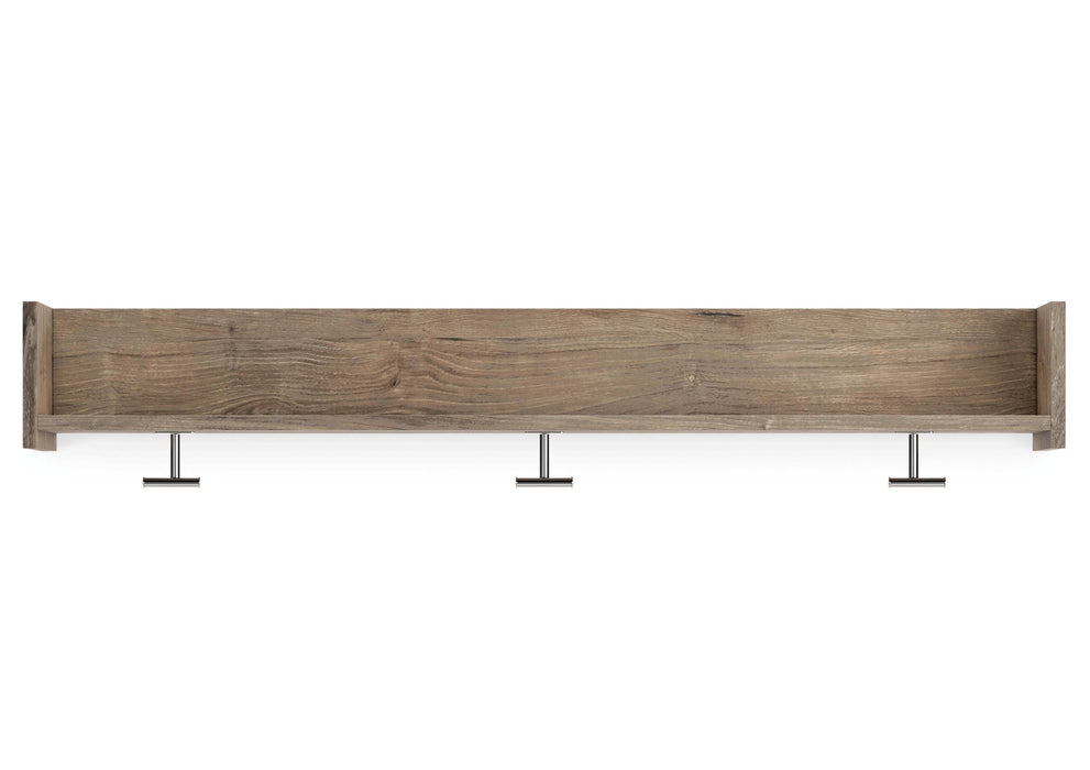 Ashley Express - Oliah Wall Mounted Coat Rack w/Shelf