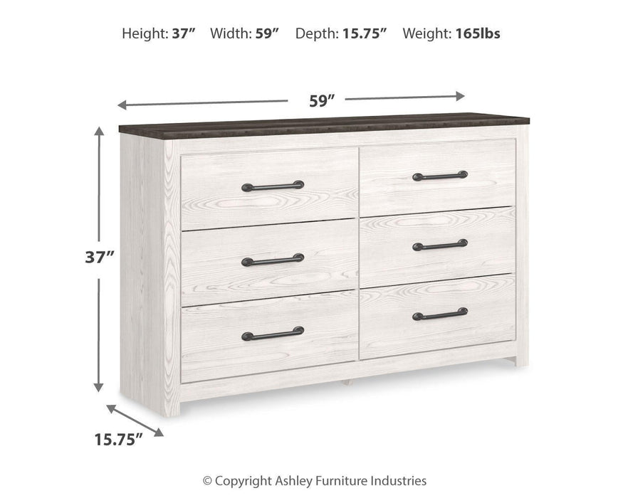 Gerridan Six Drawer Dresser
