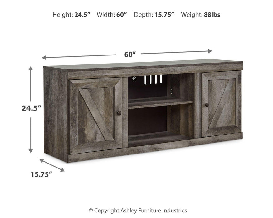 Ashley Express - Wynnlow LG TV Stand w/Fireplace Option
